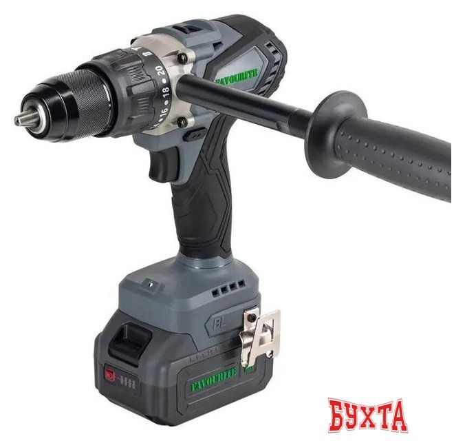 Ударная дрель-шуруповерт Favourite OBS 21 DC 100N Prof (с 1-им АКБ, кейс) 2