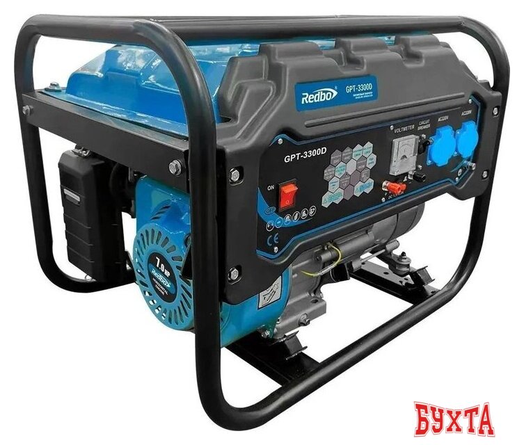 Бензиновый генератор Redbo GPT-3300D