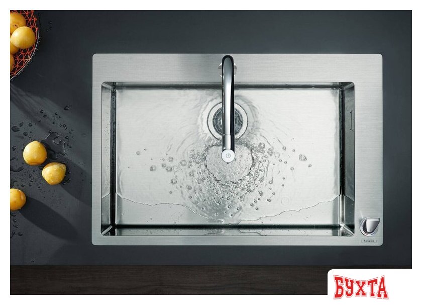 Кухонная мойка Hansgrohe S71 S711-F660 Built-in sink 660 43302800 2