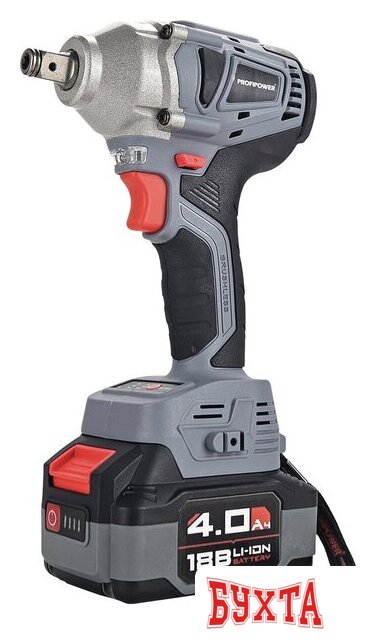 Гайковерт Profipower MKDTW-18B E0081 (с 2-мя АКБ, кейс) 4