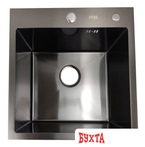 Кухонная мойка Avina HM4848 PVD (графит)