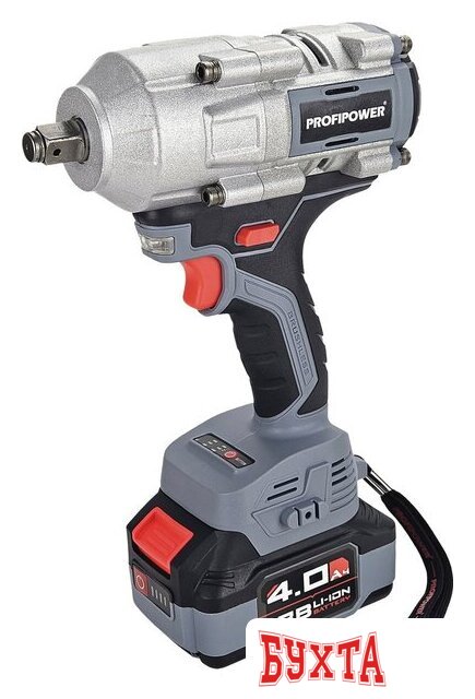 Гайковерт Profipower T-900N (с 1-им АКБ, кейс) 3