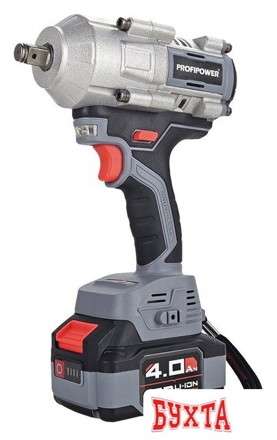 Гайковерт Profipower T-900N (с 1-им АКБ, кейс) 5