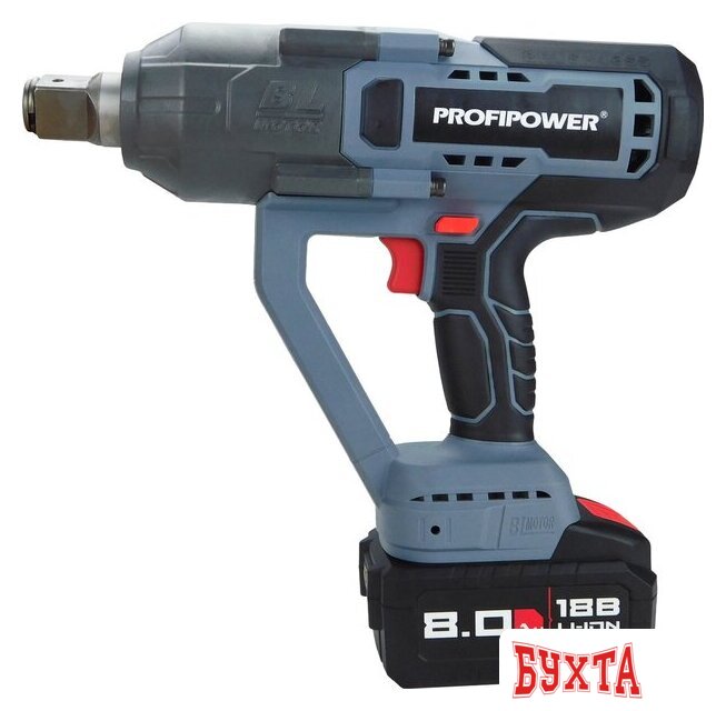 Гайковерт Profipower T-2500N (с 1-им АКБ, кейс) 2