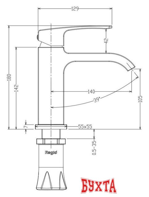 Смеситель Raglo R02.10.06 2