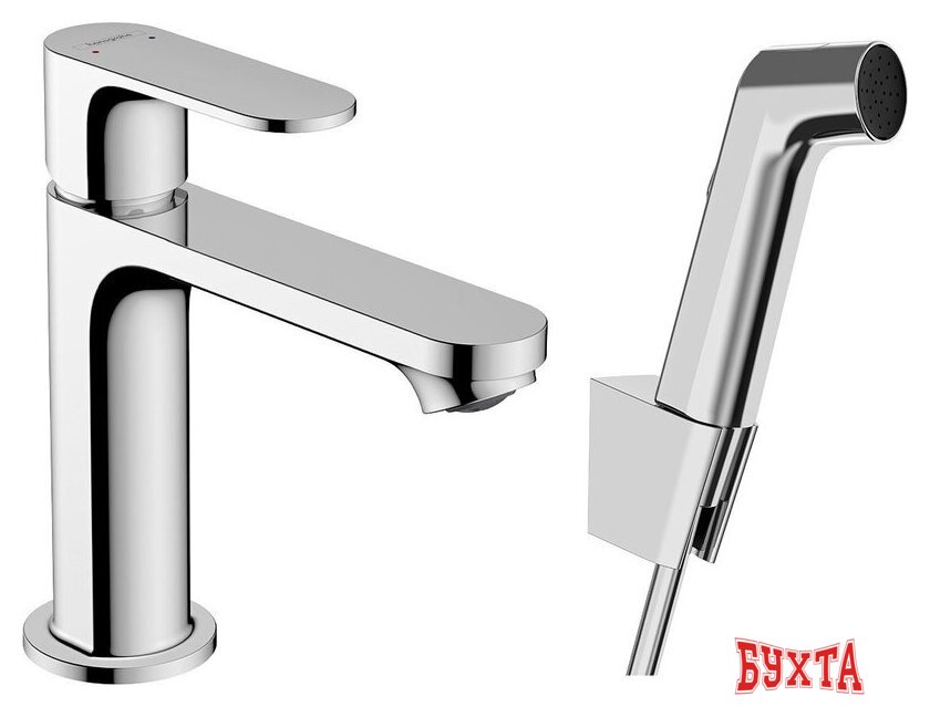 Смеситель с лейкой для биде Hansgrohe Rebris S Chrom 72215000