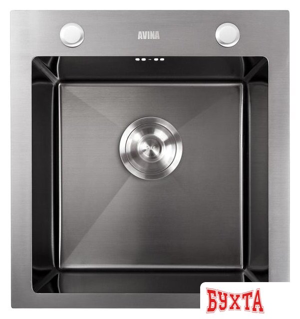 Кухонная мойка Avina HM4548 PVD (графит)