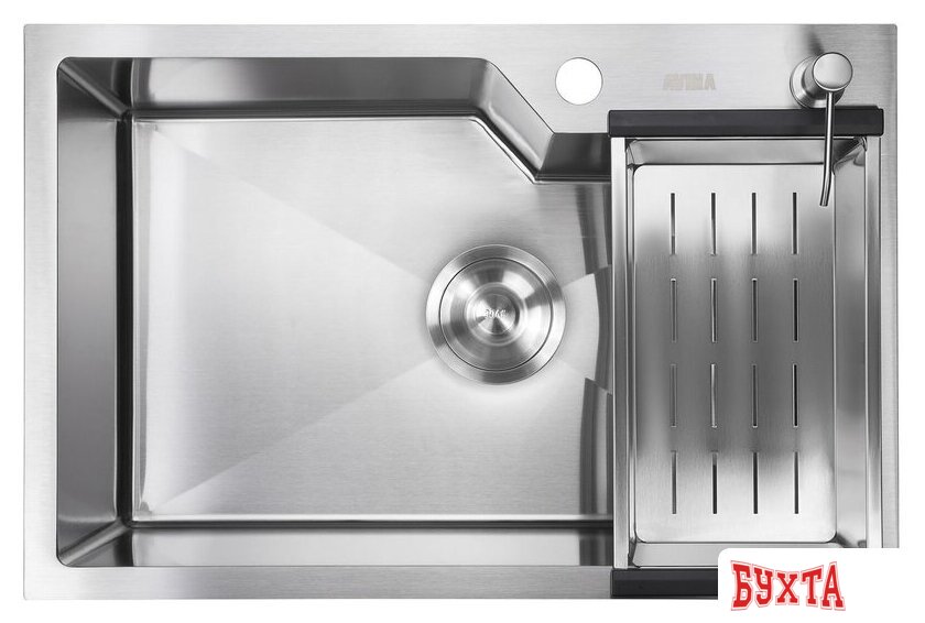 Кухонная мойка Avina HM6548 S (нержавеющая сталь) 2
