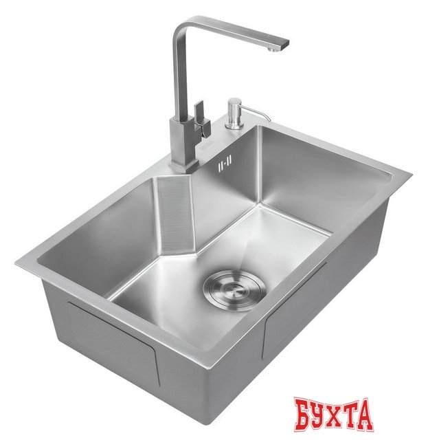 Кухонная мойка Avina HM6548 S (нержавеющая сталь) 3