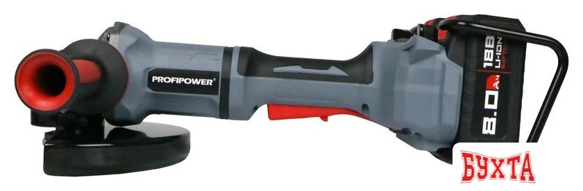 Угловая шлифмашина Profipower 40B-230 (с 2-мя АКБ, кейс) 1