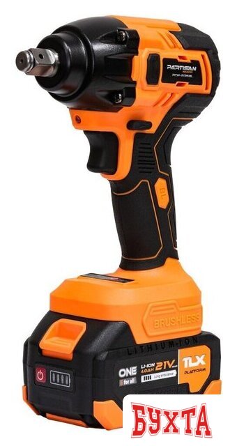 Гайковерт Partisan PCW-2135BL (с 2-мя АКБ, кейс) 2