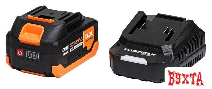 Дрель-шуруповерт Partisan AD-2180BL (с 2-мя АКБ, кейс) 4