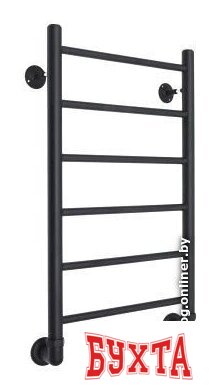 Полотенцесушитель TERMINUS Аврора П6 400x600 RAL 9005 (черный)