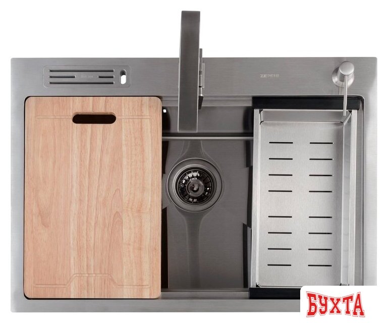 Кухонная мойка Zepein D7050H (Satin) Professional