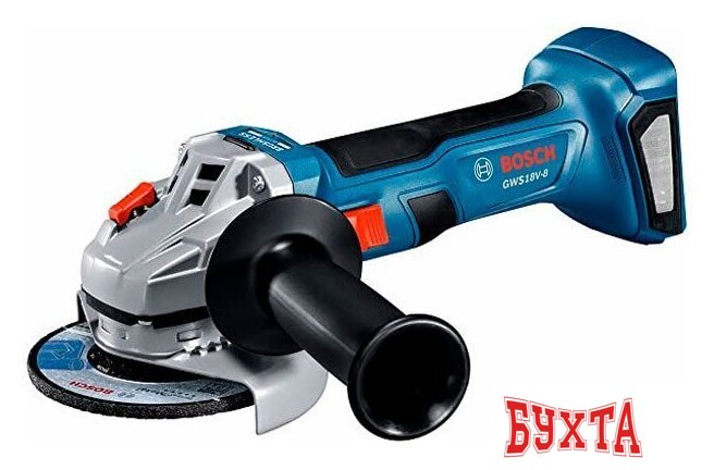Угловая шлифмашина Bosch GWS 180-LI Professional 06019H9022 (без АКБ)