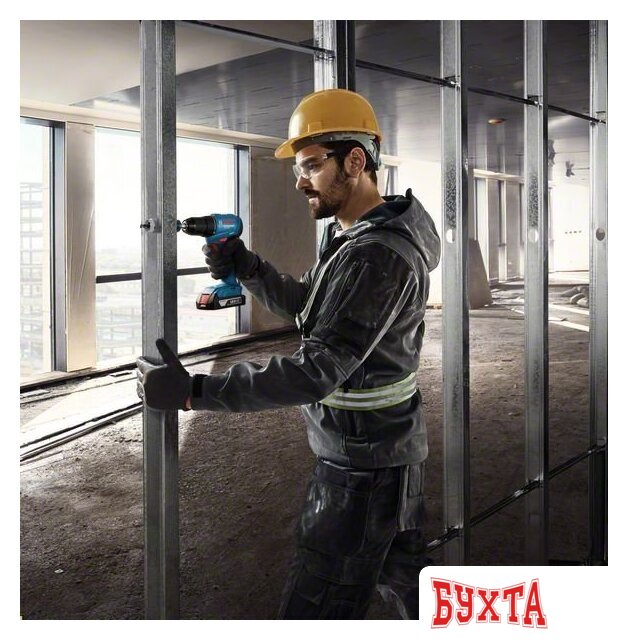 Дрель-шуруповерт Bosch GSR 185-LI Professional 06019K3001 (с 1-им АКБ, кейс) 2