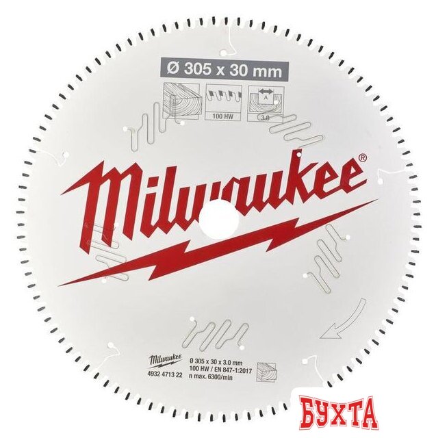 Пильный диск Milwaukee 4932471322