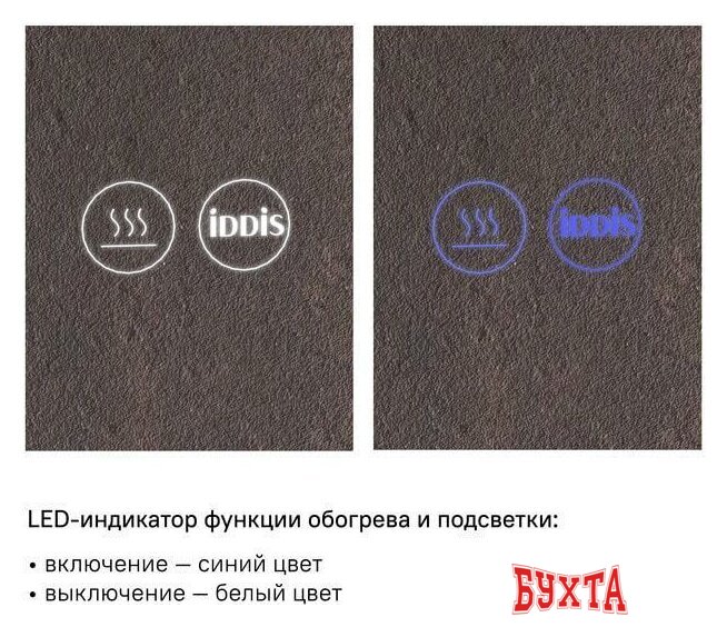 Мебель для ванных комнат IDDIS Зеркало Edifice ЗЛП109 2