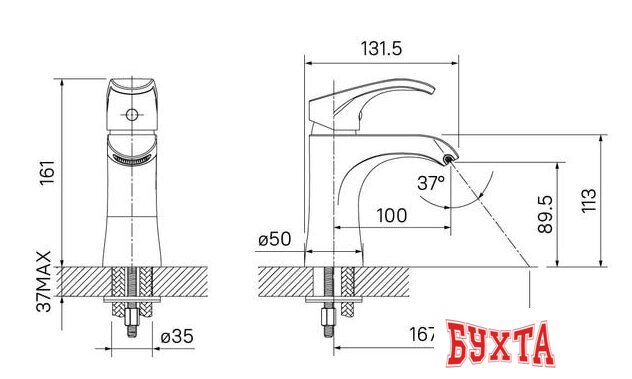 Смеситель IDDIS Joker JOKSB00i01 2