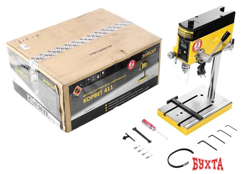Сверлильный станок Энкор Корвет-411 4