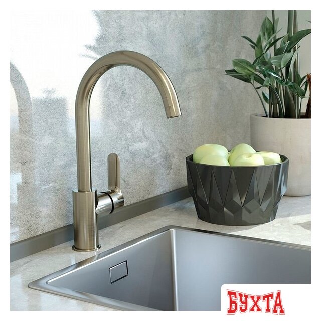 Смеситель IDDIS Cuba CU1BNJ0i05 (сатиновый хром) 2