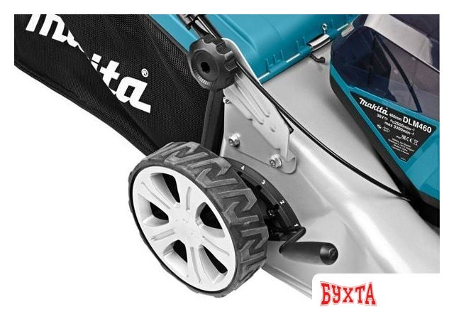 Газонокосилка Makita DLM460PT2 (с 2-мя АКБ) 5