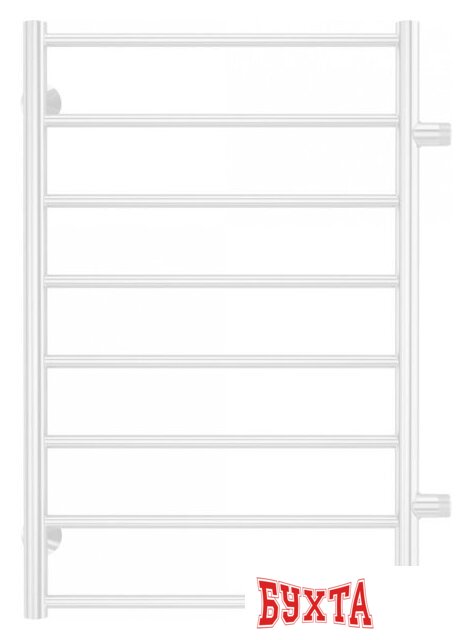 Полотенцесушитель TERMINUS Аврора П8 500x800 (с боковым подключением 50,RAL 9003) 3
