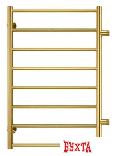 Полотенцесушитель TERMINUS Аврора П8 500x800 (золото,с боковым подключением 500)
