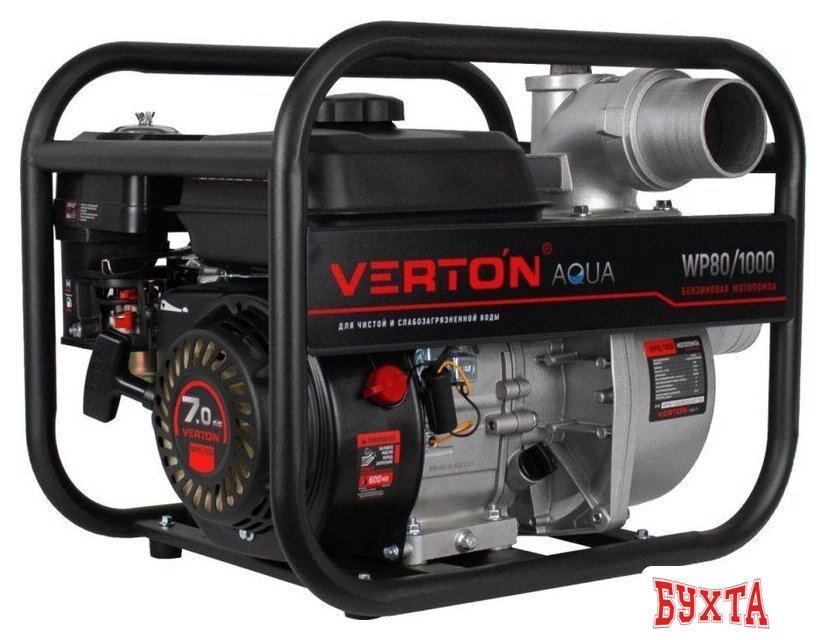 Мотопомпа Verton WP 80/1000 2