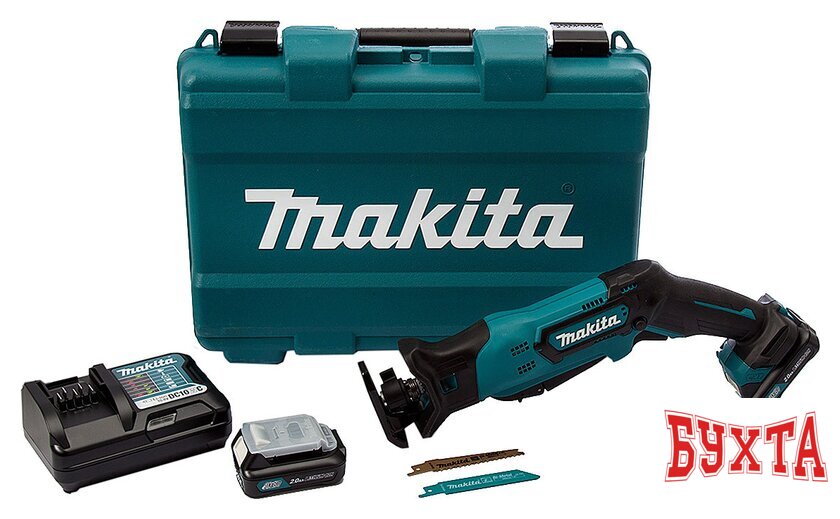 Сабельная пила Makita JR103DWAE (с 2-мя АКБ, кейс) 2