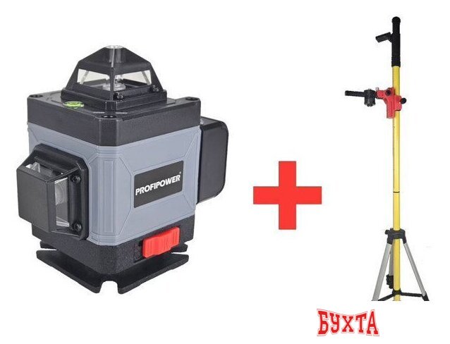 Лазерный нивелир Profipower NL-7016G + Штатив E0053 1