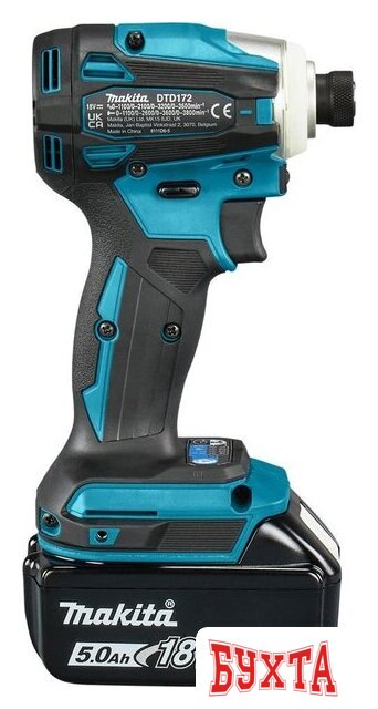 Винтоверт Makita DTD172RT1J (с 1-м АКБ, кейс) 5