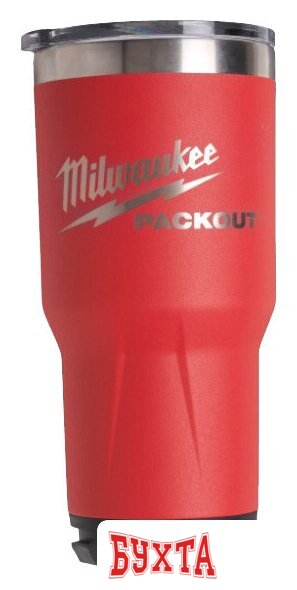 Термокружка Milwaukee Packout 0.887л (красный)