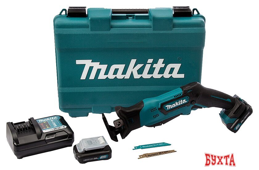 Сабельная пила Makita JR105DWAE (с 2-мя АКБ, кейс)
