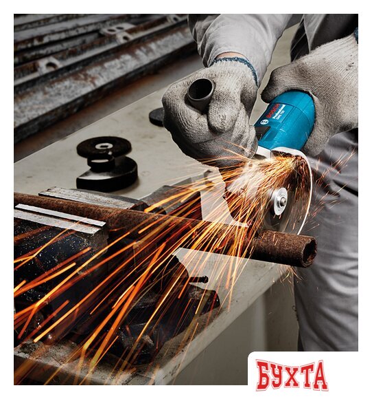 Угловая шлифмашина Bosch GWS 750-125 Professional [0601394001] 4