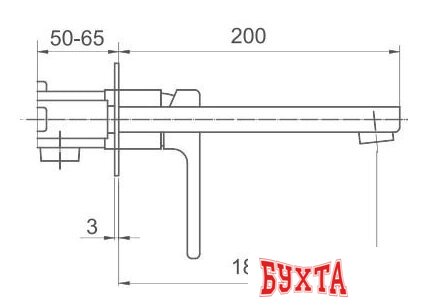Смеситель Gappo G1017-16 2