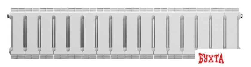 Биметаллический радиатор Royal Thermo PianoForte 200 Bianco Traffico (16 секций) 3