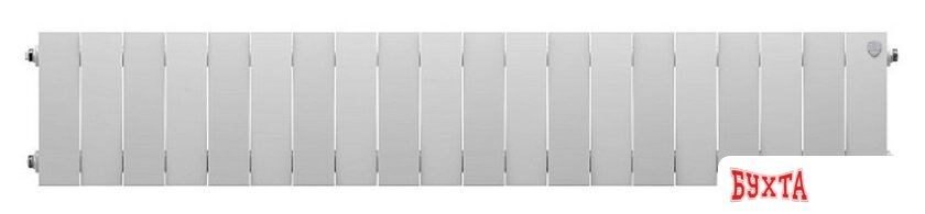 Биметаллический радиатор Royal Thermo PianoForte 200 Bianco Traffico (20 секций) 3