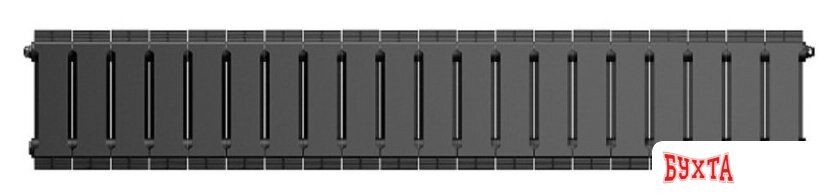 Биметаллический радиатор Royal Thermo PianoForte 200 Noir Sable (20 секций) 3