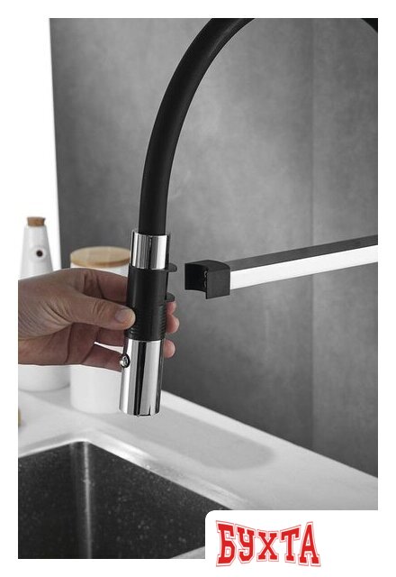 Смеситель Rose R133 (хром) 5