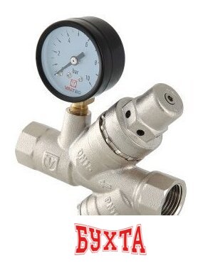 Фитинг Valtec Подпиточный клапан с фильтром и маном. VT.515 1/2" VT.515.N.04 1