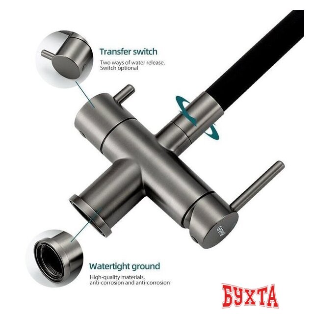 Смеситель Gappo G4398-39 3