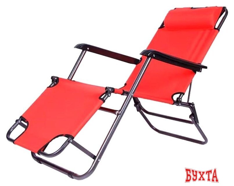 Шезлонг Ecos CHO-153 (красный)