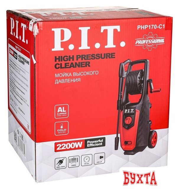 Мойка высокого давления P.I.T. PHP170-C1 3