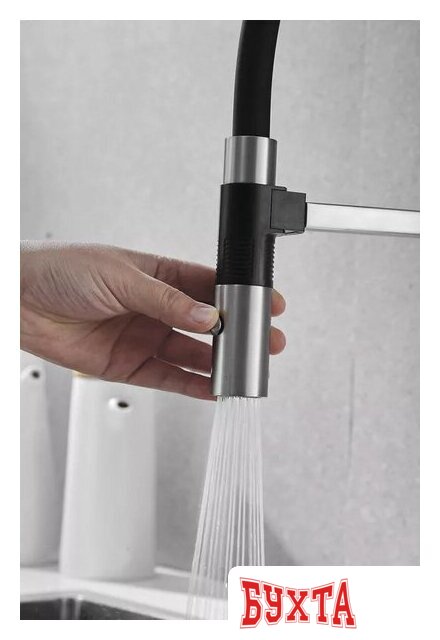 Смеситель Rose R133L (сатин) 5