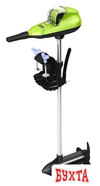 Лодочный мотор Greenworks G40TM55 (без АКБ и ЗУ) 1