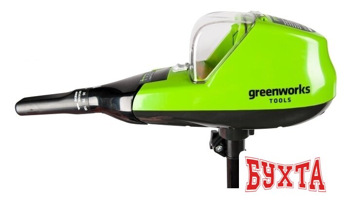 Лодочный мотор Greenworks G40TM55 (без АКБ и ЗУ) 3