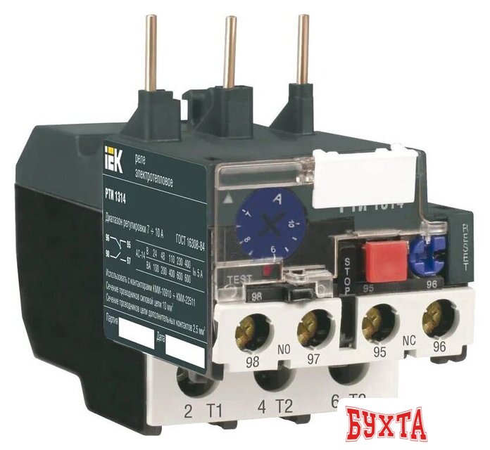 Реле тепловое IEK DRT10-D016-D025