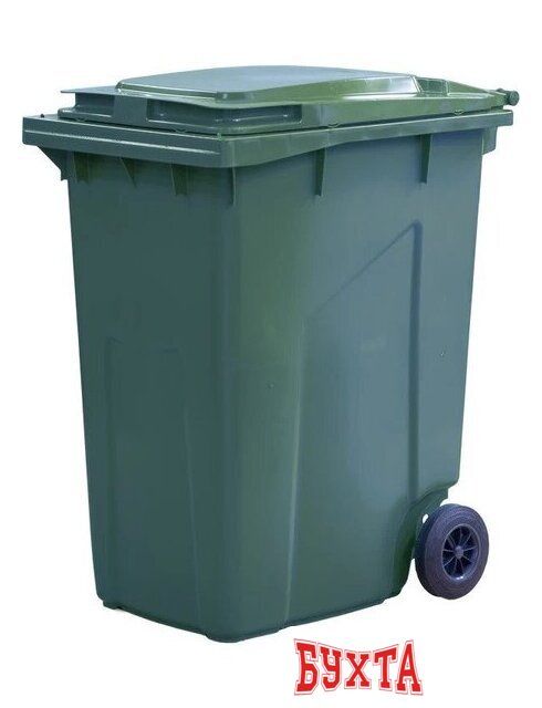Контейнер для мусора Тара 360 л (зеленый)