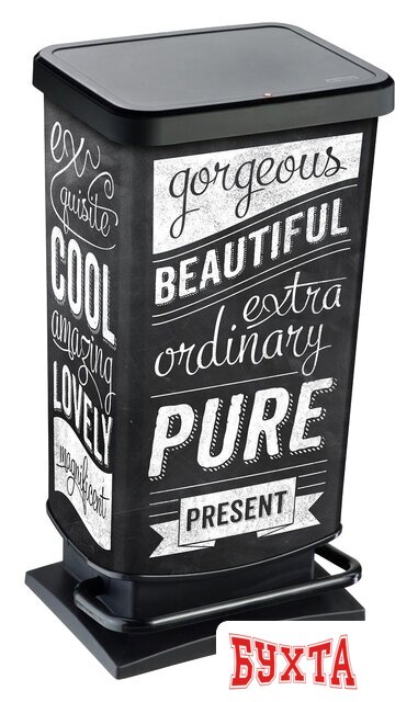 Мусорное ведро Rotho Paso с педалью 1754111003 (40 л)